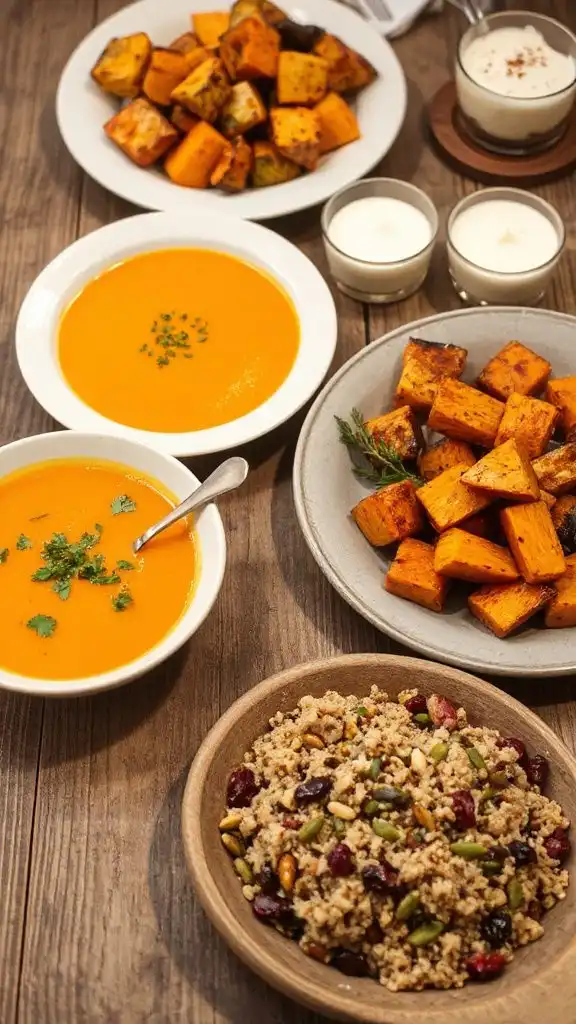 dairy free fall dinners