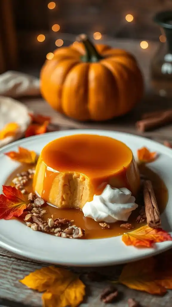 dairy free pumpkin flan recipe