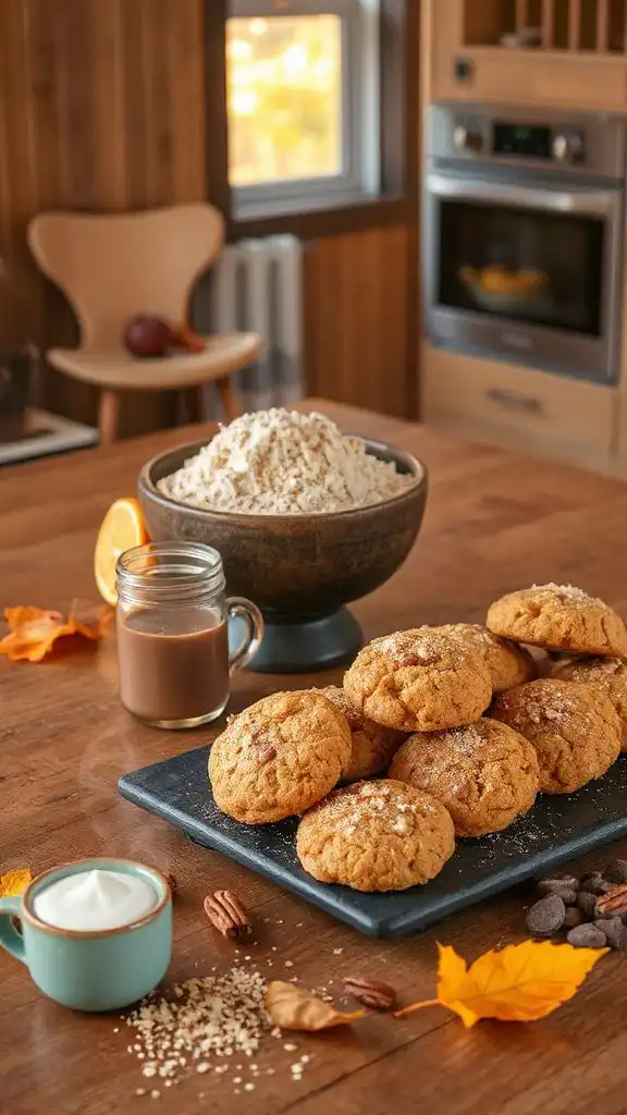 dairy free pumpkin spice cookies