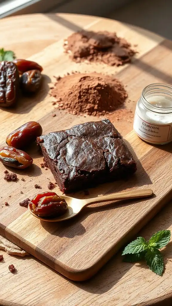 date sweetened chocolate brownies recipe date sweetened chocolate brownies recipe