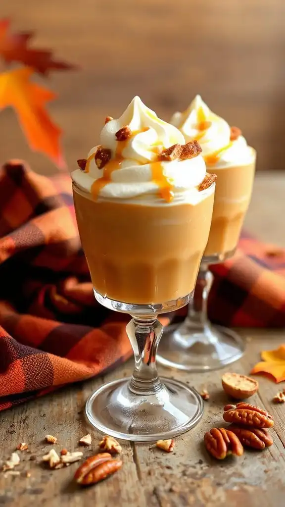 decadent butterscotch pudding parfaits
