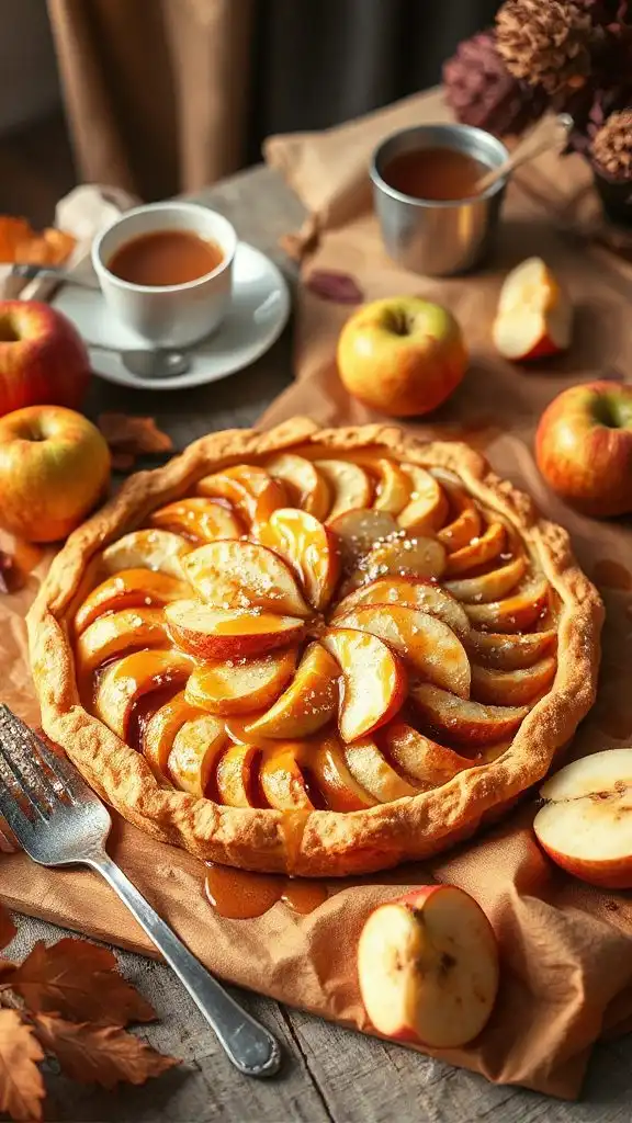 decadent caramel apple dessert