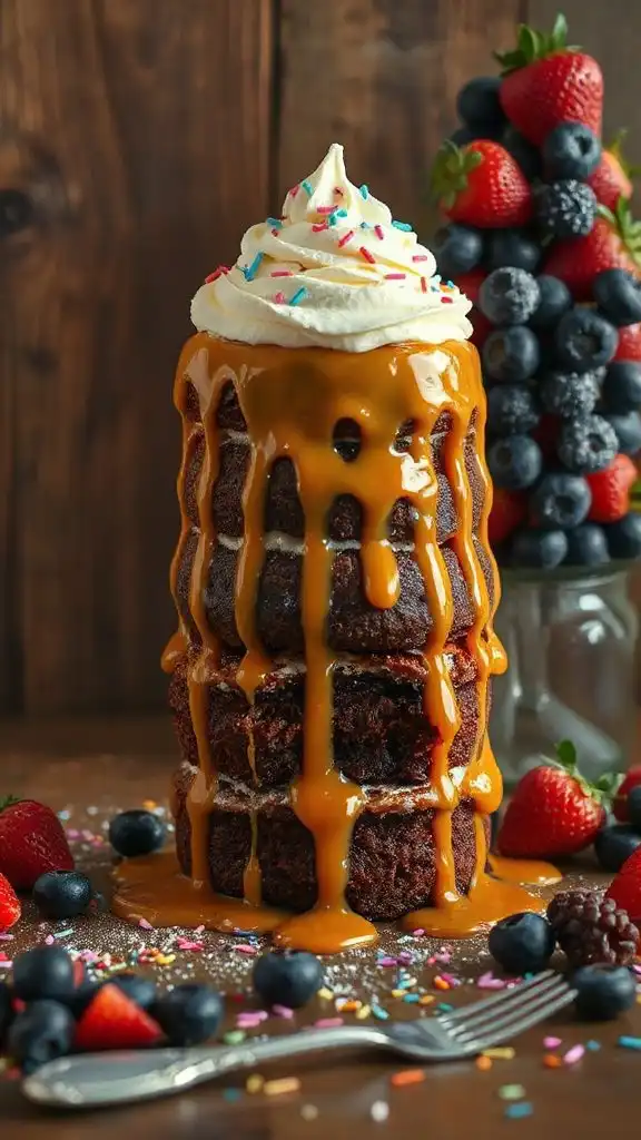 decadent caramel cake recipe decadent caramel cake recipe