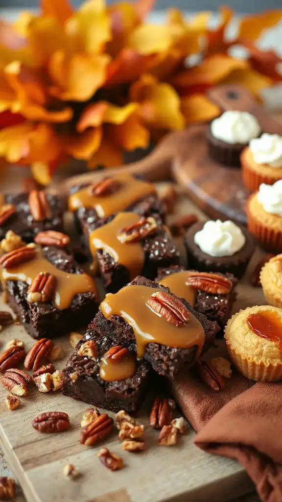 decadent caramel pecan brownies decadent caramel pecan brownies