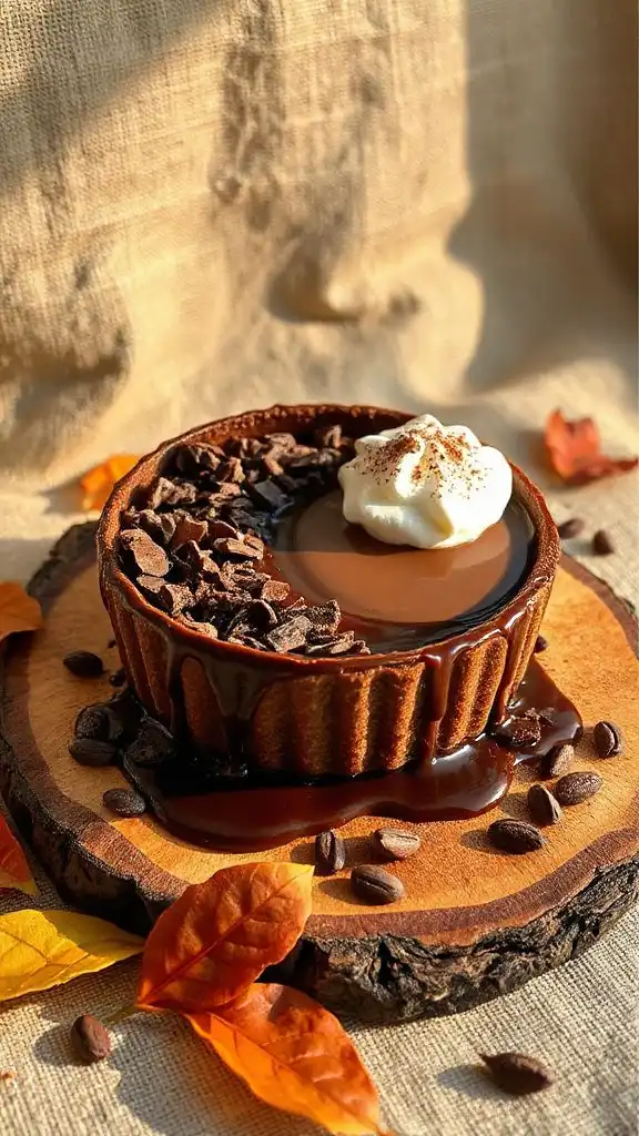 decadent chocolate and coffee