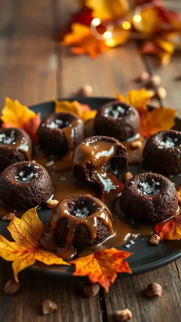 decadent chocolate caramel dessert