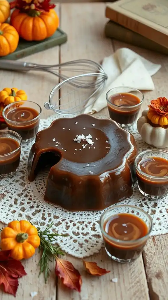 decadent chocolate caramel dessert