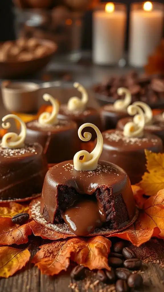 decadent chocolate coffee dessert
