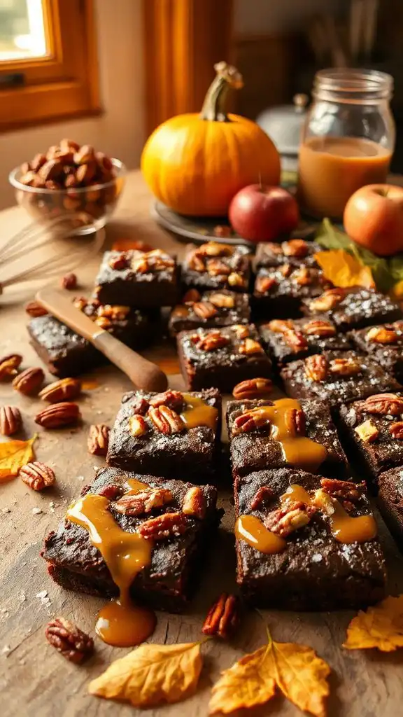 decadent chocolate pecan brownies