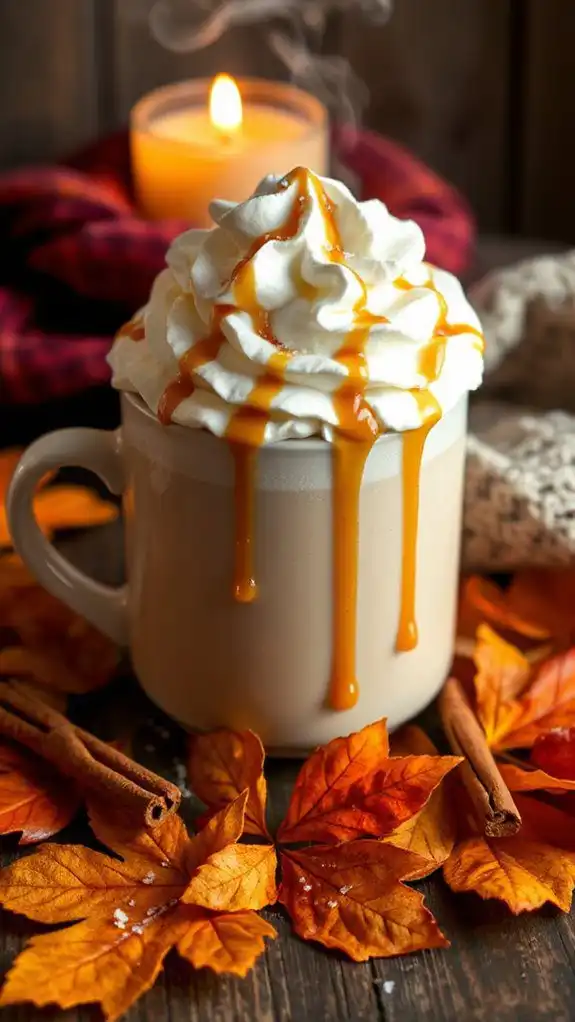 decadent fall hot chocolate