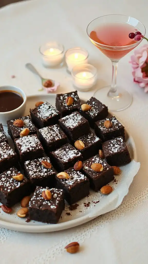 decadent hazelnut brownie bites decadent hazelnut brownie bites