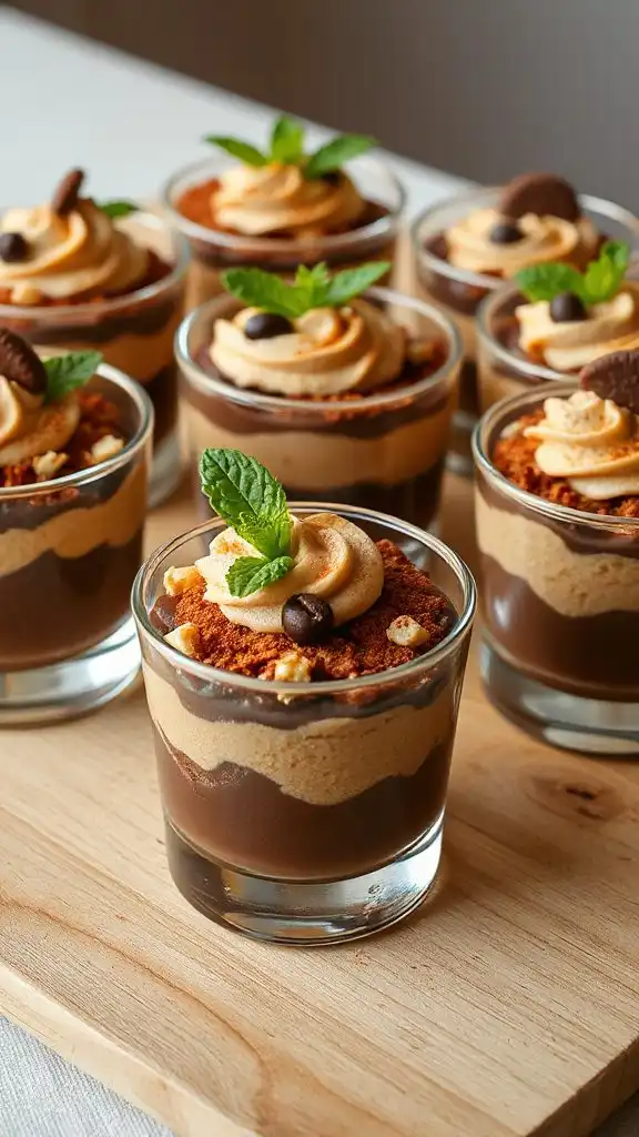 decadent layered dessert treat