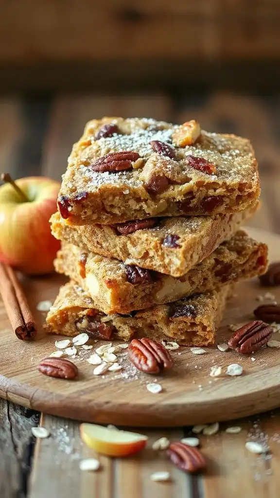delicious apple cinnamon bars