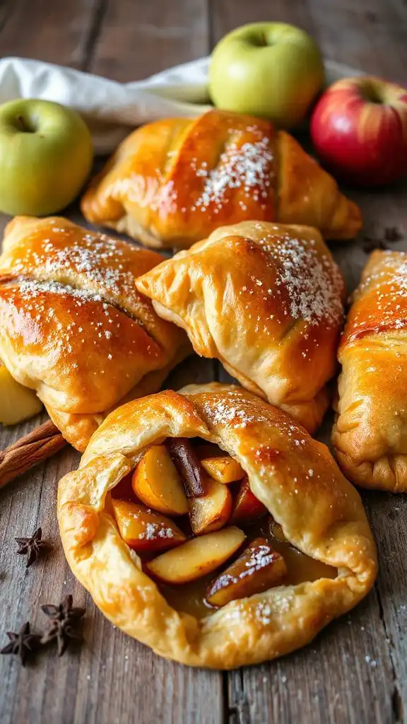 delicious apple filled pastries delicious apple filled pastries