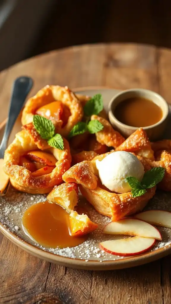 delicious apple pie bites