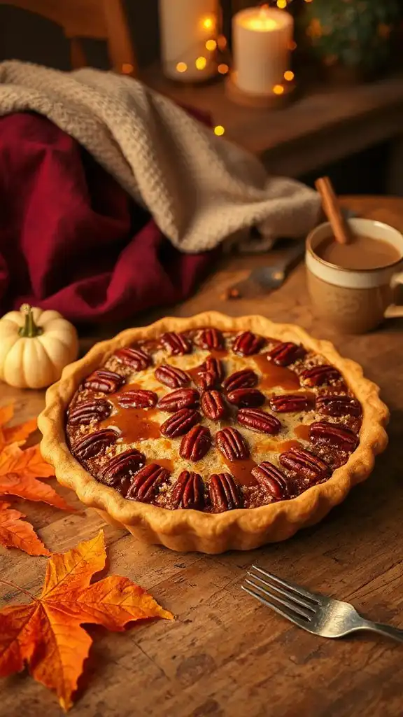 delicious autumn pecan dessert
