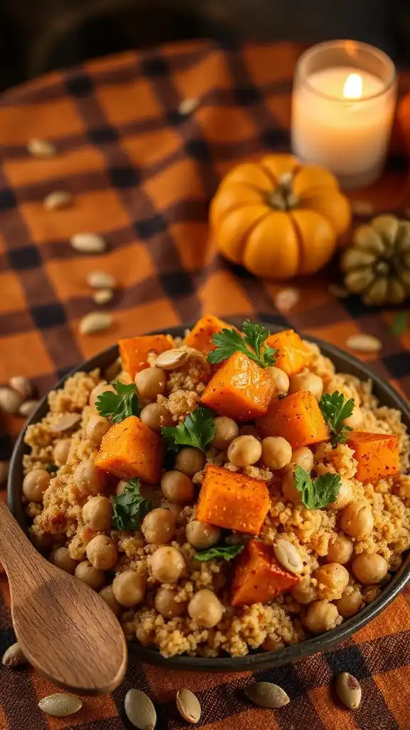 delicious autumn pumpkin dish