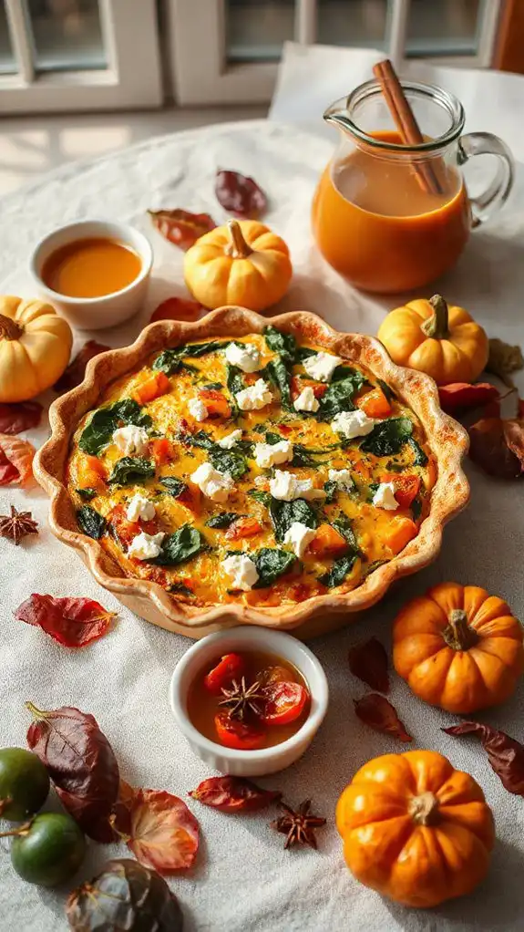 delicious autumn quiche recipe