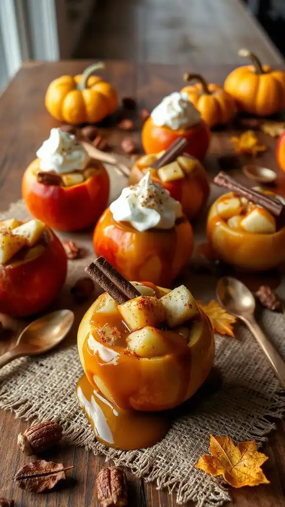 delicious caramel apple cups