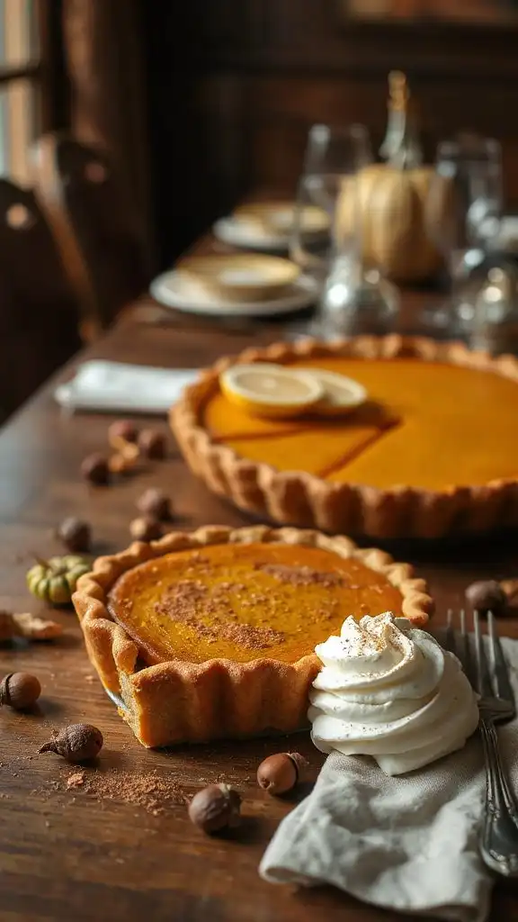 delicious classic pumpkin pie