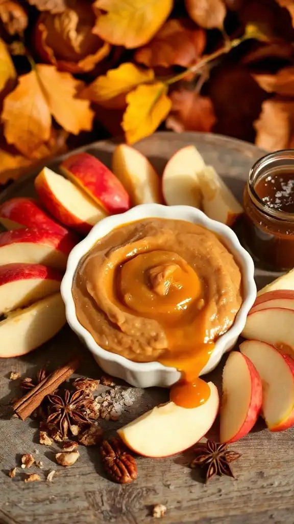 delicious creamy caramel dip