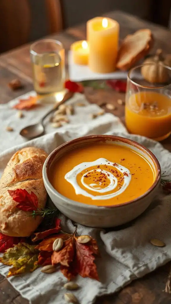 delicious creamy pumpkin soup delicious creamy pumpkin soup