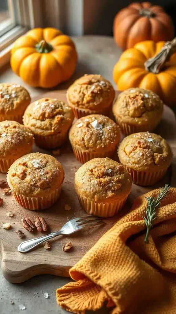 delicious fall butternut muffins