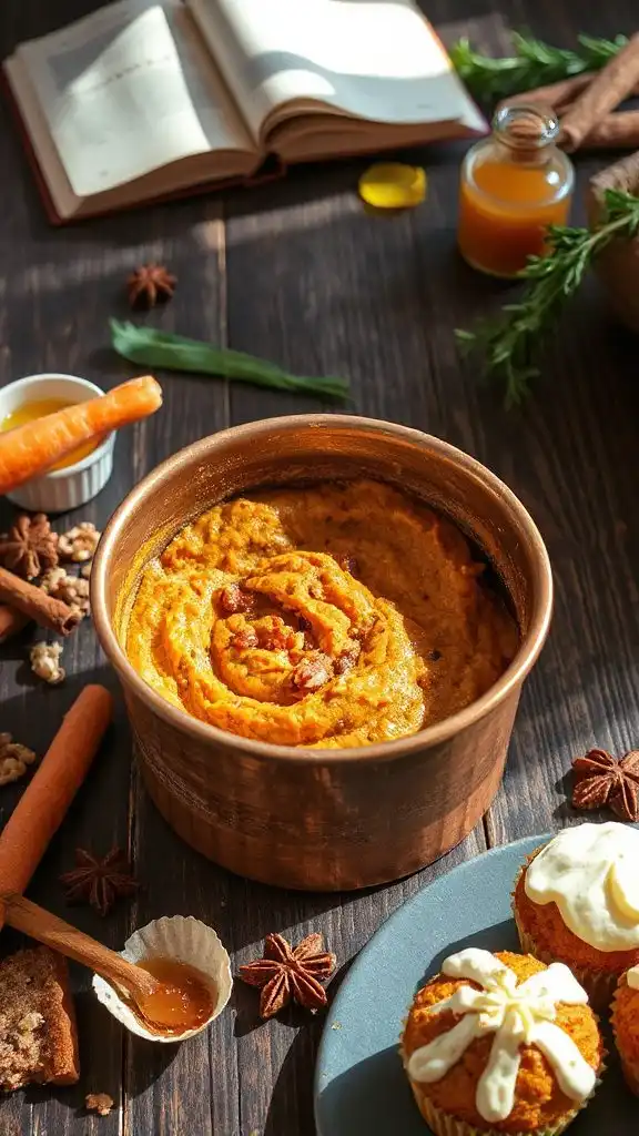delicious fall carrot muffins