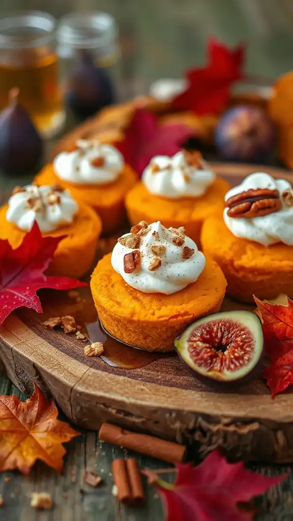 delicious fall dessert bites