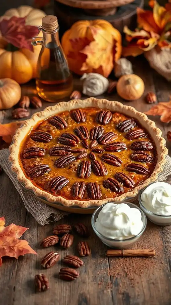 delicious fall pecan pie
