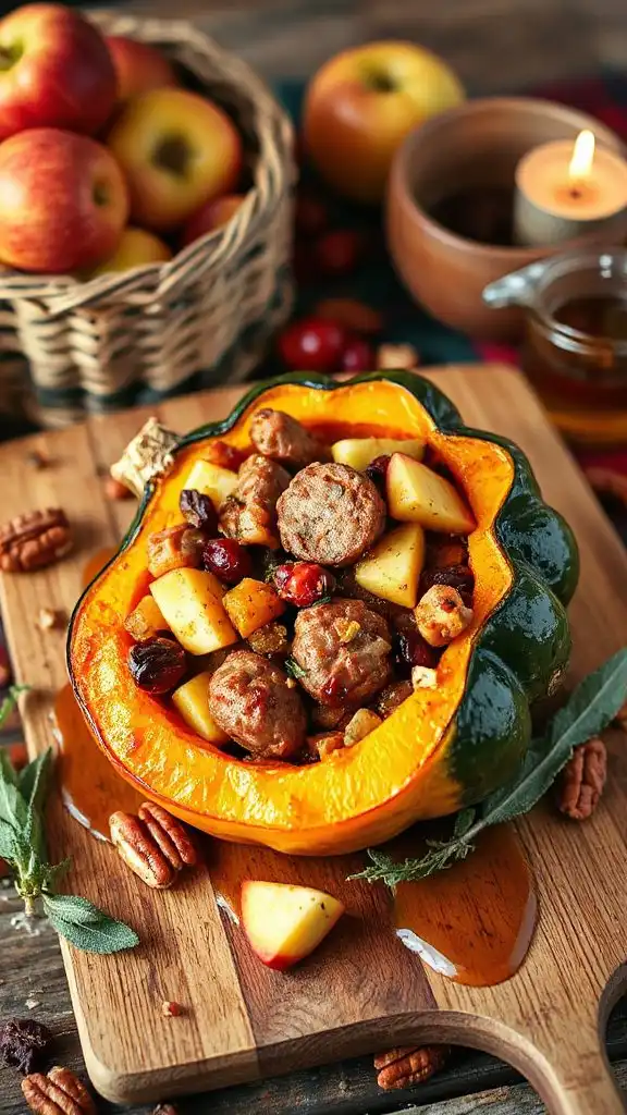 delicious fall stuffed squash
