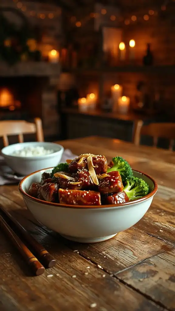 delicious ginger beef stir fry
