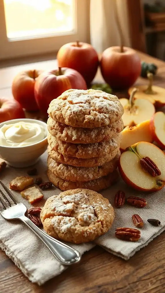 delicious gluten free apple cookies