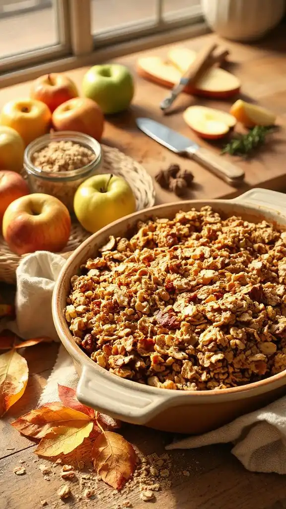 delicious gluten free apple crisp