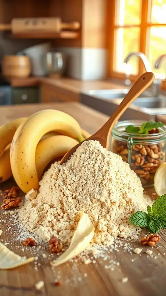 delicious gluten free banana muffins