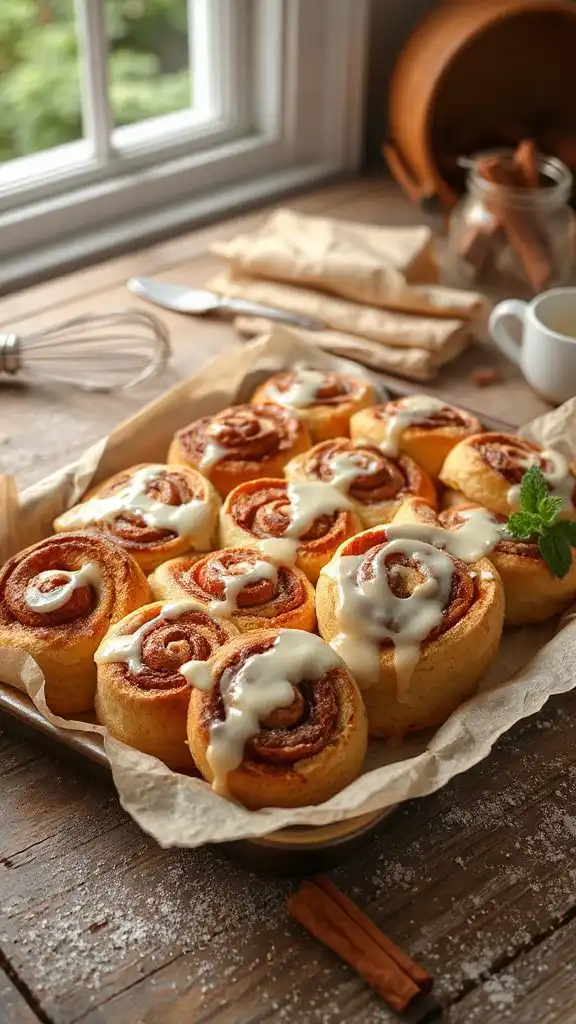 delicious homemade cinnamon rolls