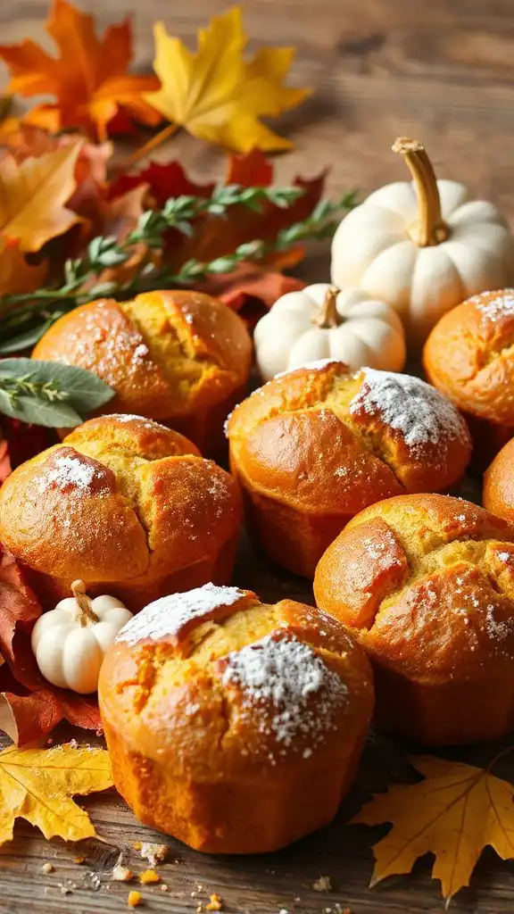 delicious mini pumpkin loaves