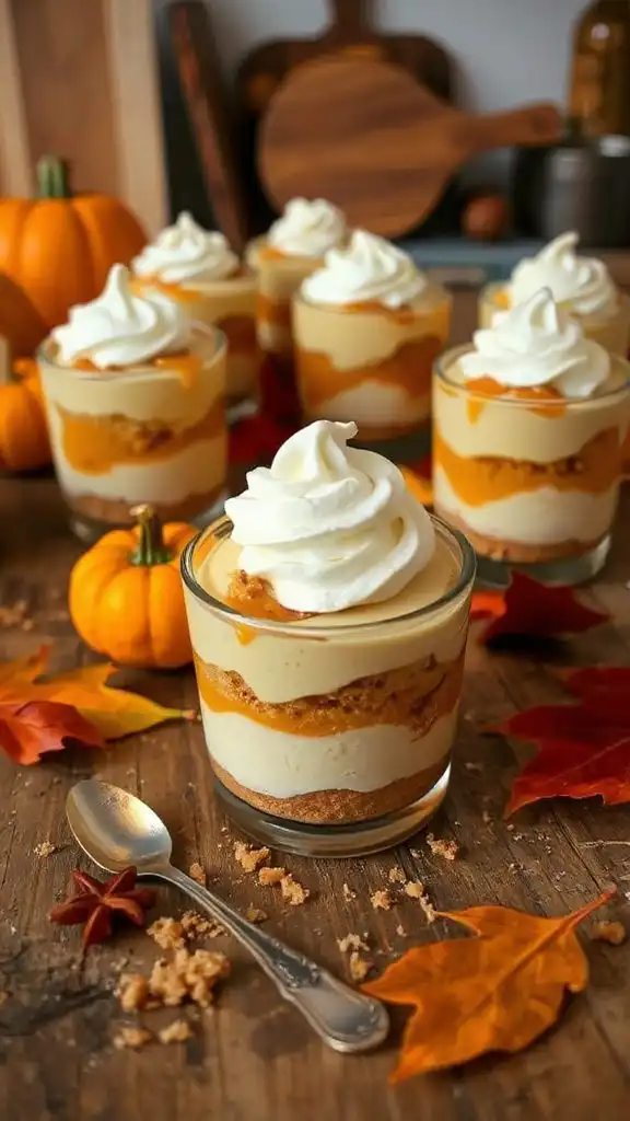 delicious no bake pumpkin dessert