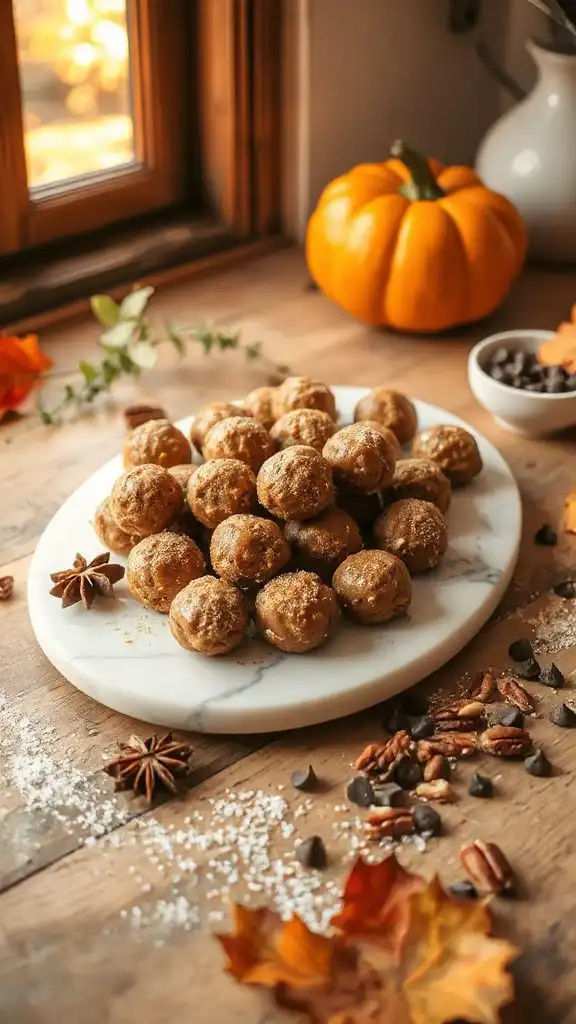 delicious nutritious gingerbread energy bites