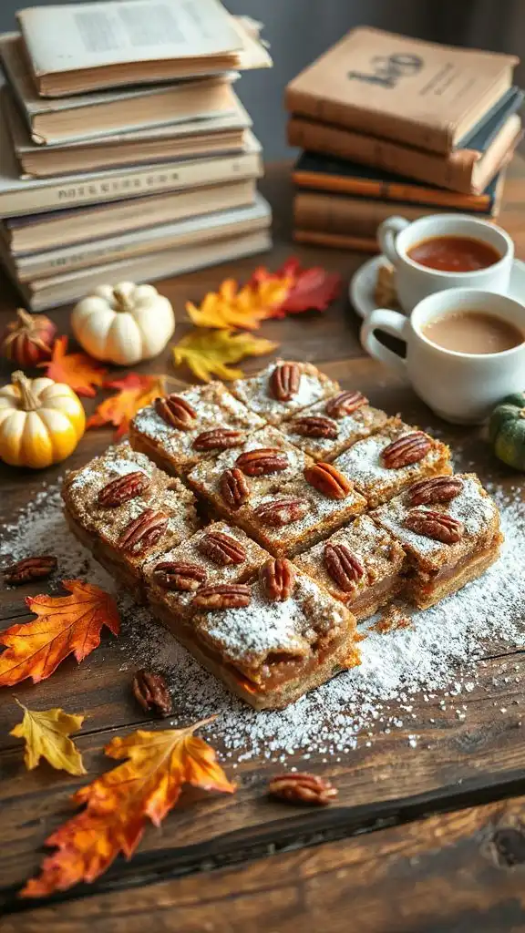 delicious pecan pie bars