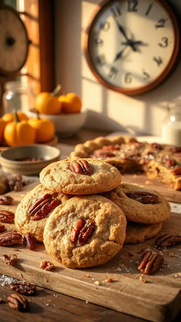 delicious pecan pie cookies delicious pecan pie cookies