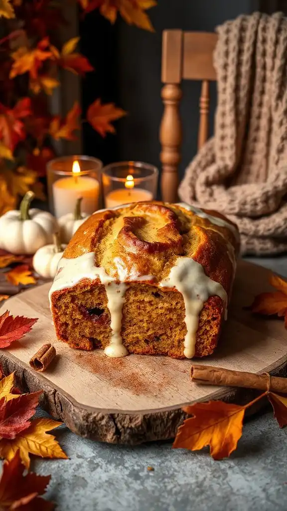 delicious pumpkin cinnamon bread