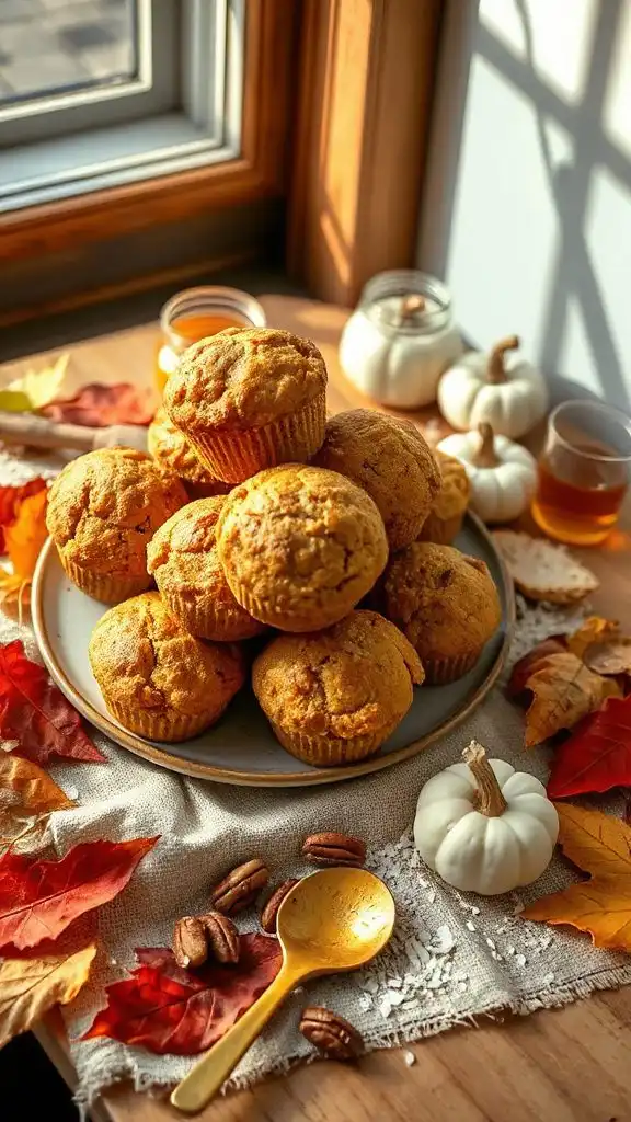 delicious pumpkin spice muffins