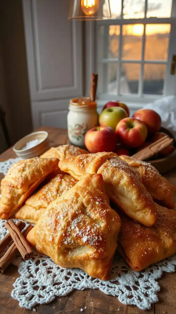 delicious spiced apple pastry