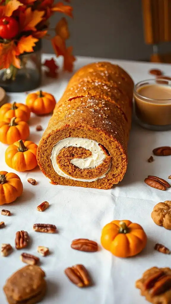 delicious spiced pumpkin dessert