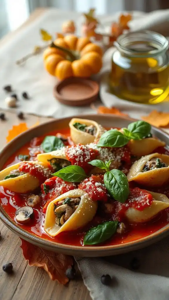 delicious stuffed pasta shells