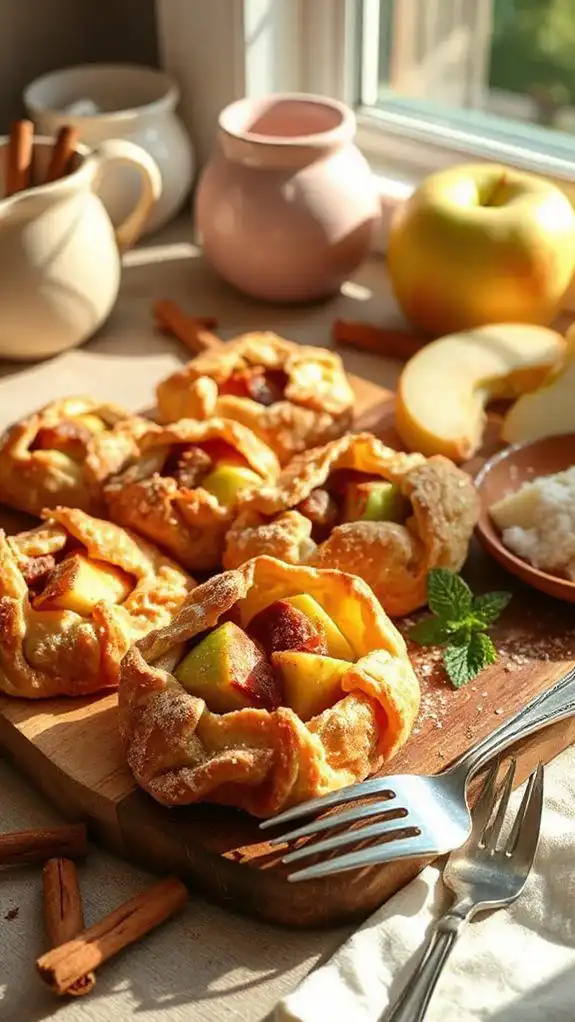 delicious vegan apple pastries