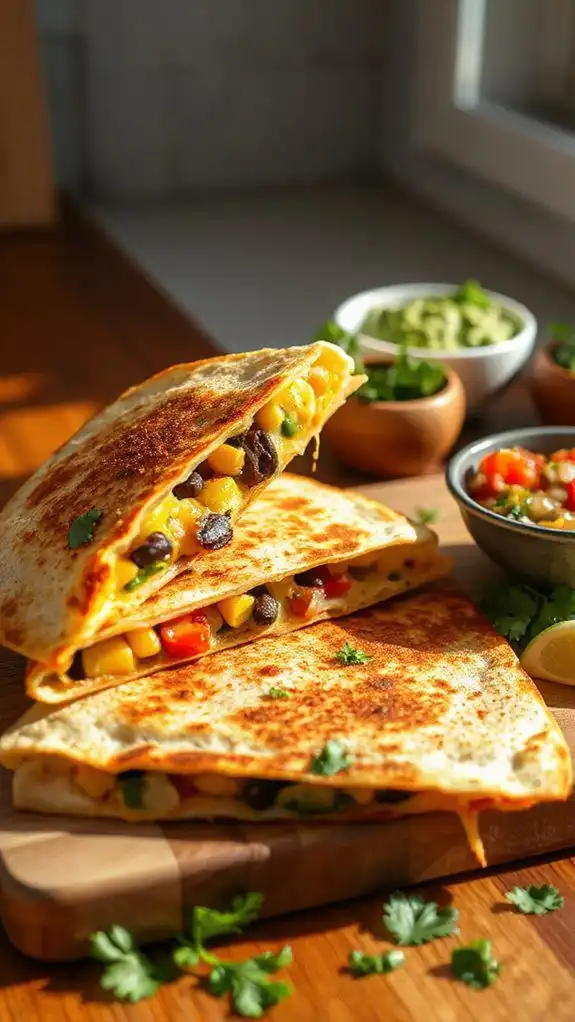 delicious vegetarian quesadilla recipe