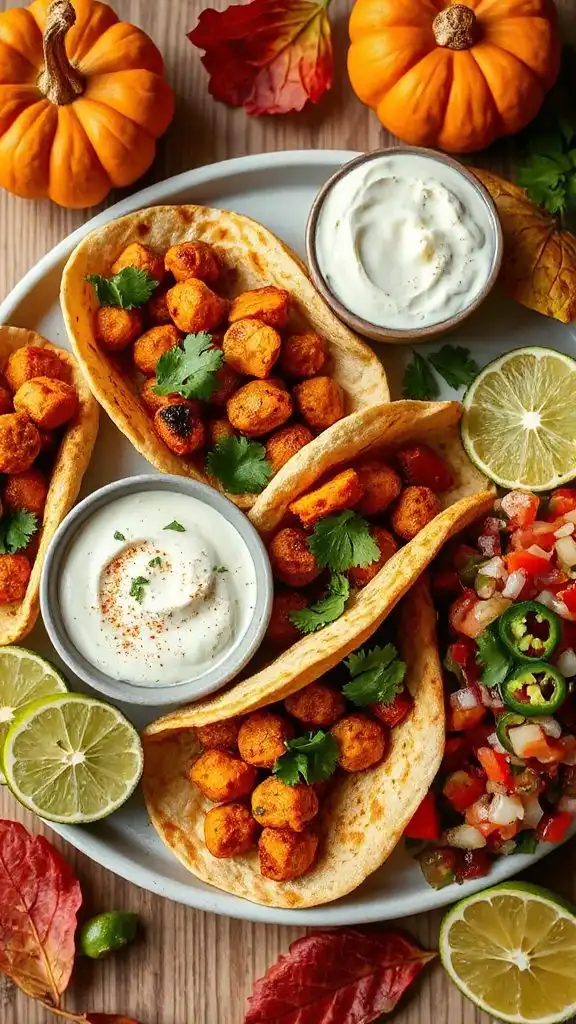 delicious vegetarian taco recipe