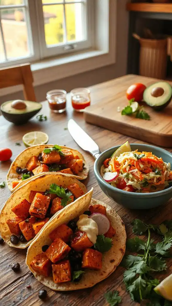 delicious vegetarian taco recipe